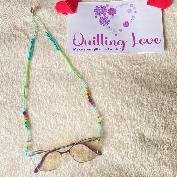 Quilling Love Eyeglasses Handle - Picture 10 of 16